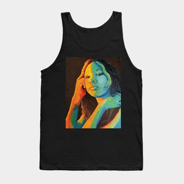 Jazz Tank Top by teenamarie23art